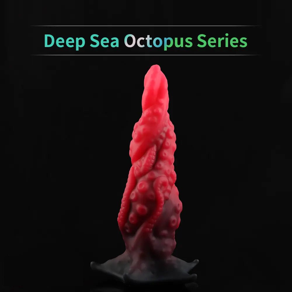Octopus Tentacle Dildo, 6 Colors - Dragon Dildo Fantasy Toy