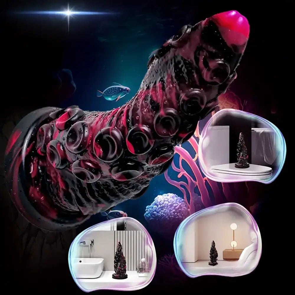 Octopus Tentacle Fantasy Dildo - Silicone Monster Dildo