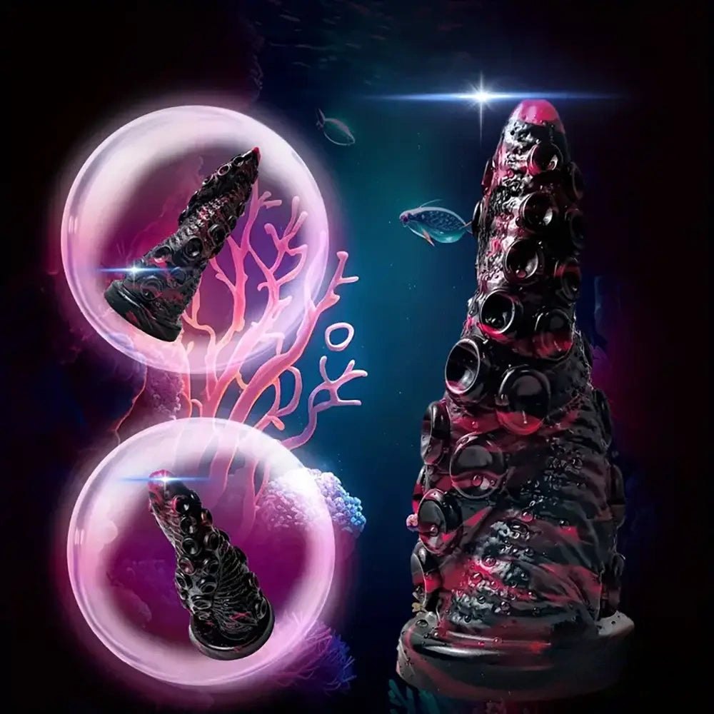 Octopus Tentacle Fantasy Dildo - Silicone Monster Dildo