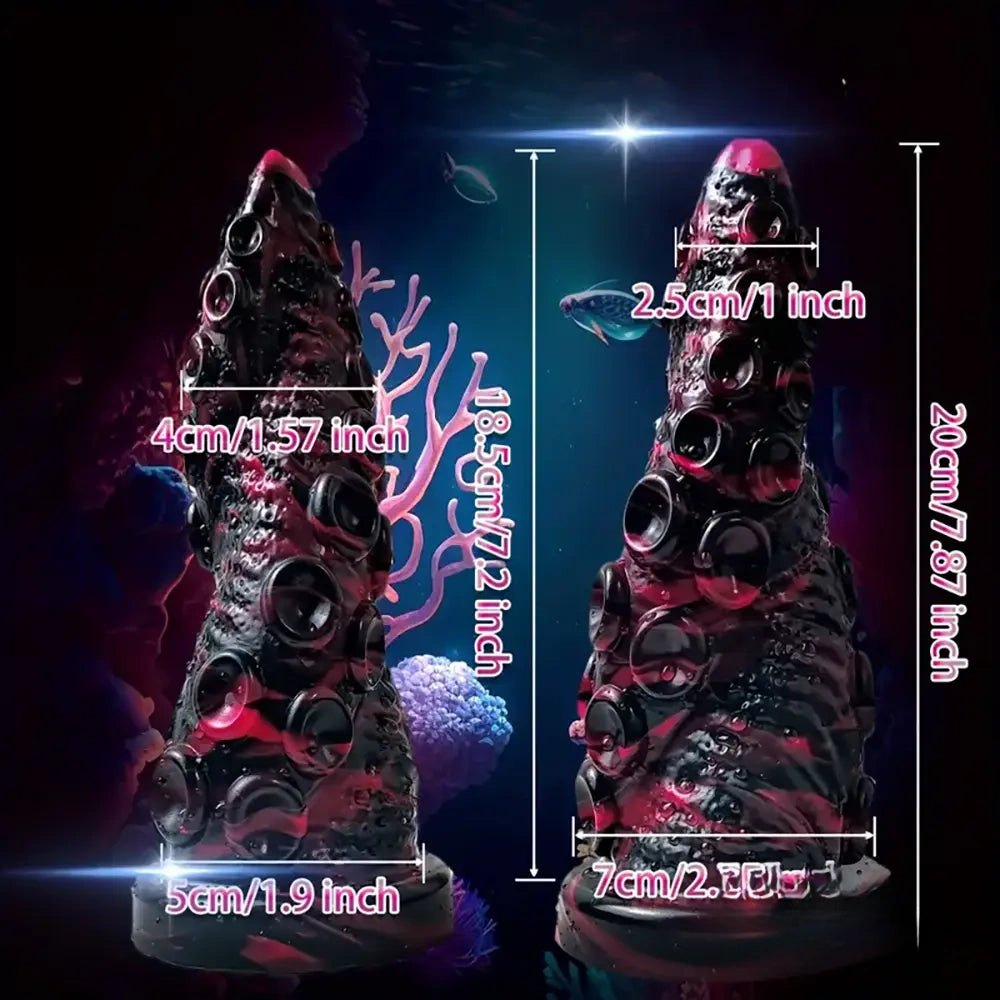 Octopus Tentacle Fantasy Dildo - Silicone Monster Dildo