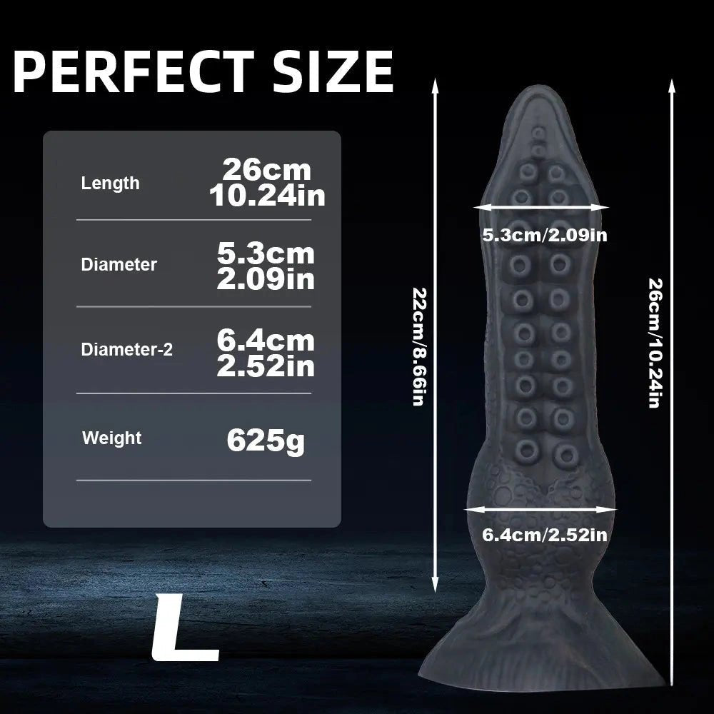 Octopus Tentacle Fantasy Dildo - Silicone Monster Dildo