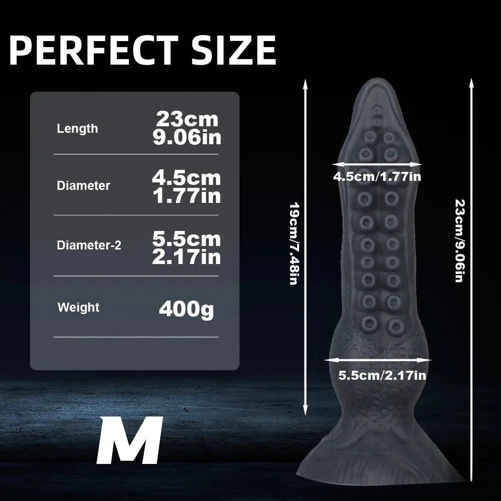 Octopus Tentacle Fantasy Dildo - Silicone Monster Dildo