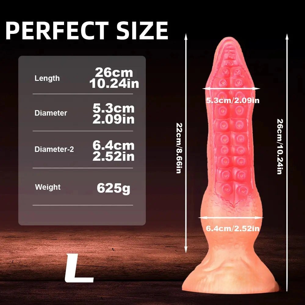 Octopus Tentacle Fantasy Dildo - Silicone Monster Dildo