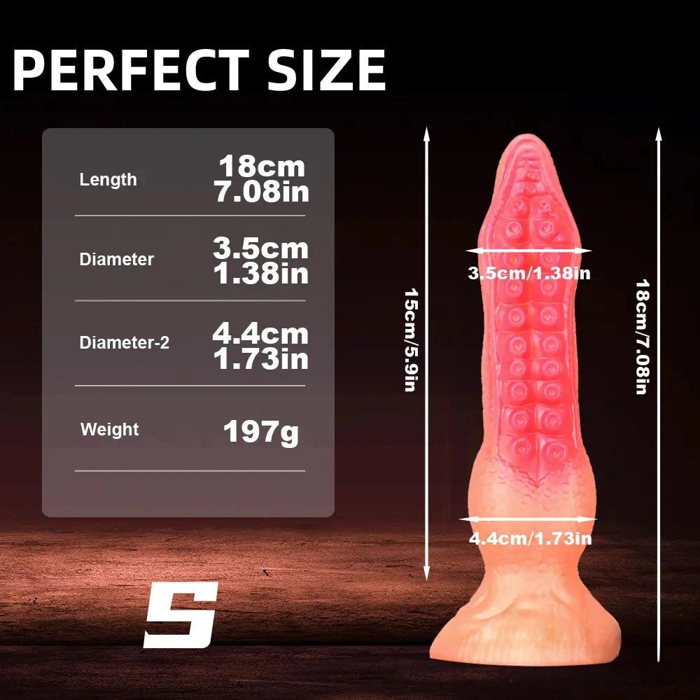 Octopus Tentacle Fantasy Dildo - Silicone Monster Dildo