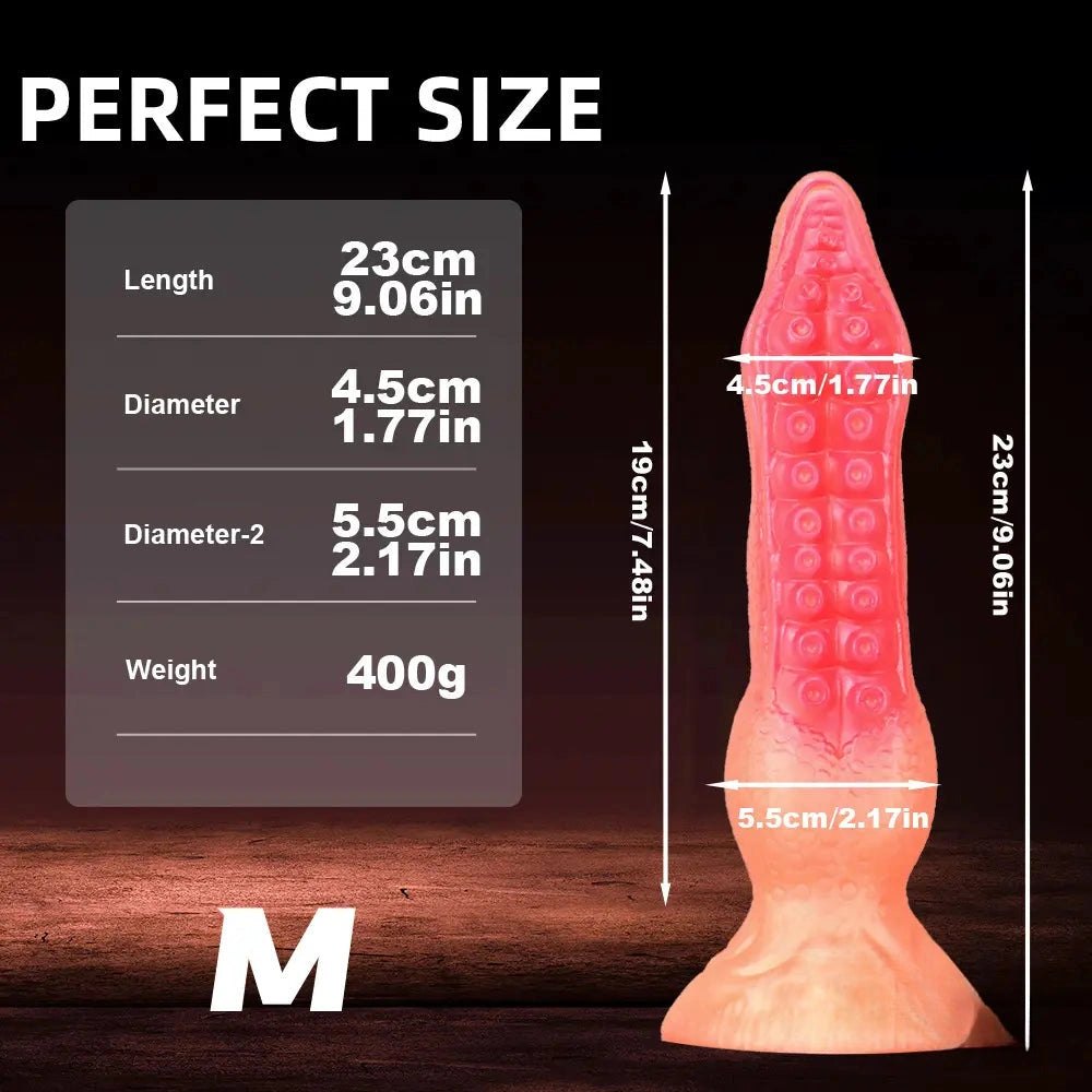 Octopus Tentacle Fantasy Dildo - Silicone Monster Dildo