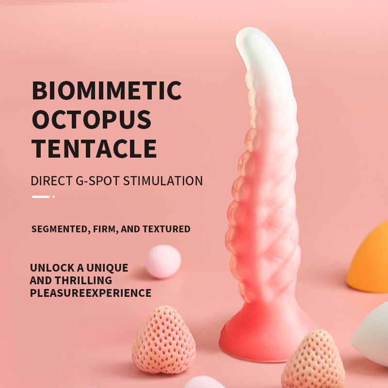 Octopus Tentacle Fantasy Dildo - Silicone Monster Dildo