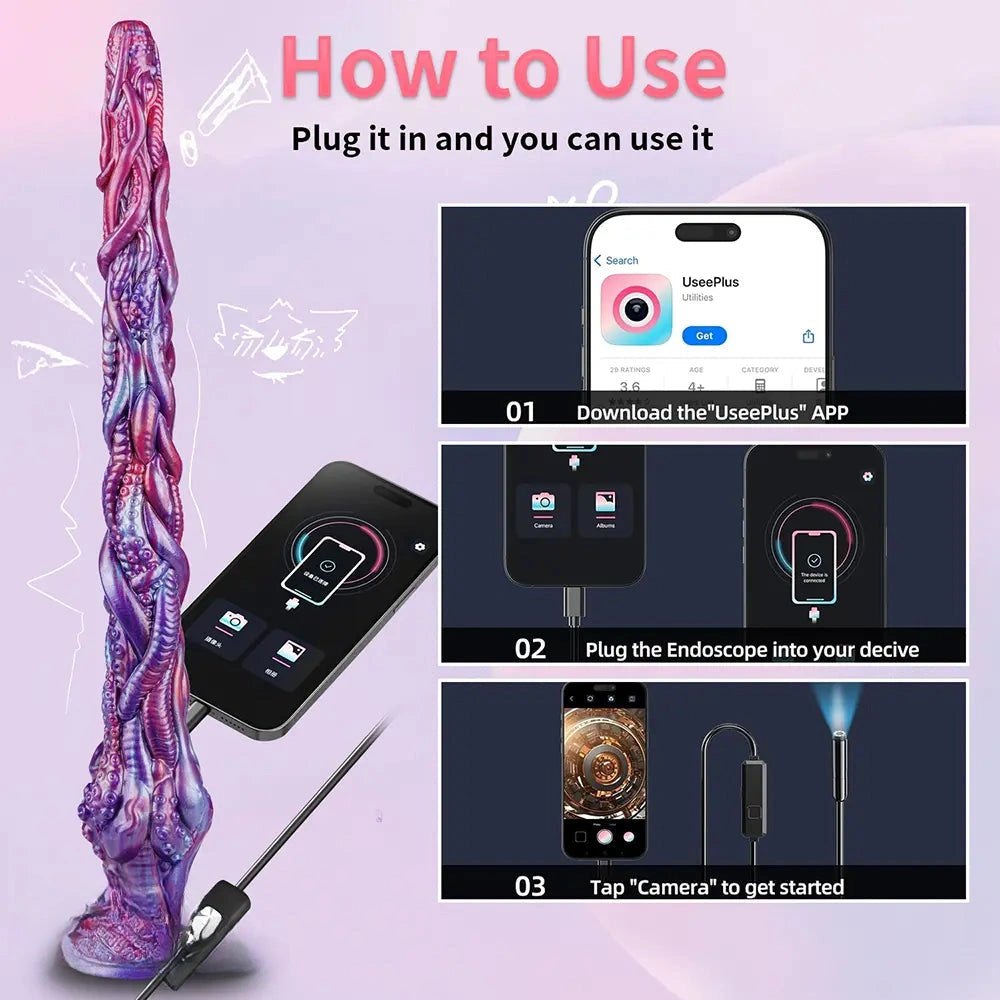 Octopus Tentacle Fantasy Dildo - Monster Tentacle Dildo
