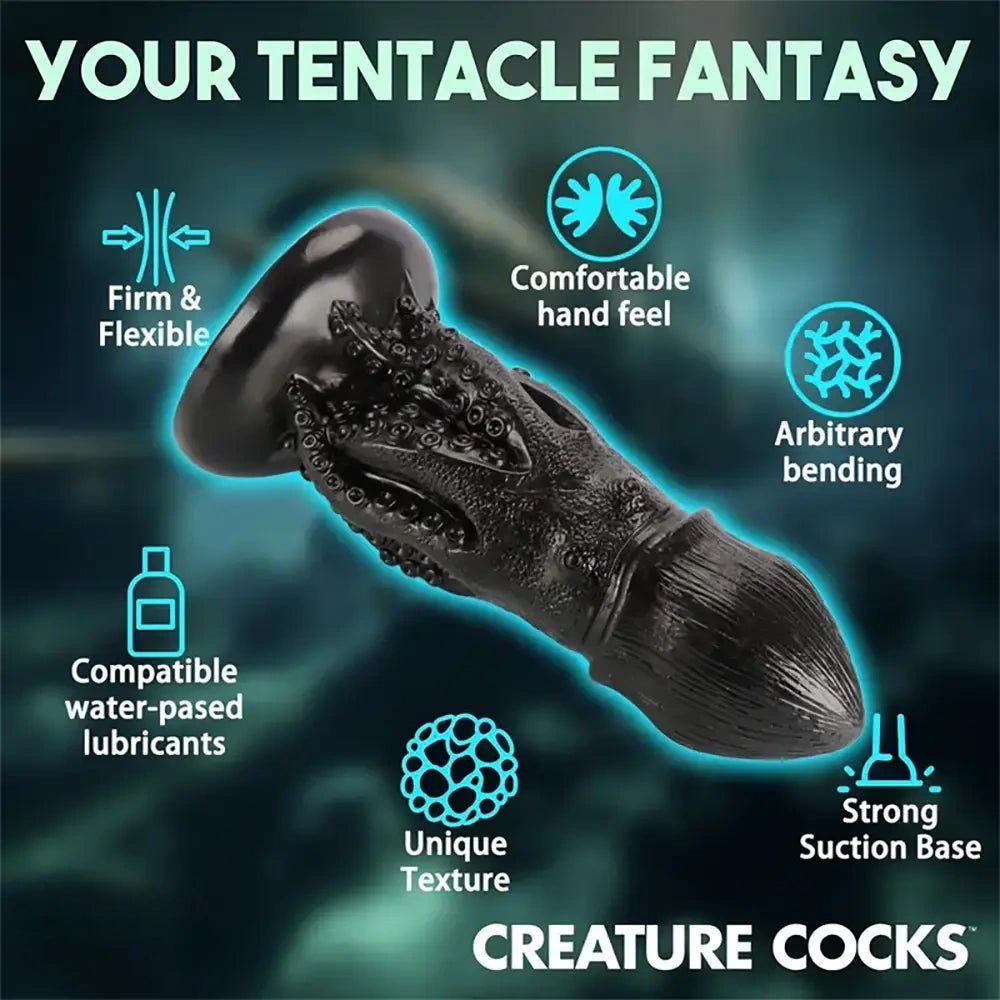 Octopus Tentacle Fantasy Dildo - PVC Monster Dildo