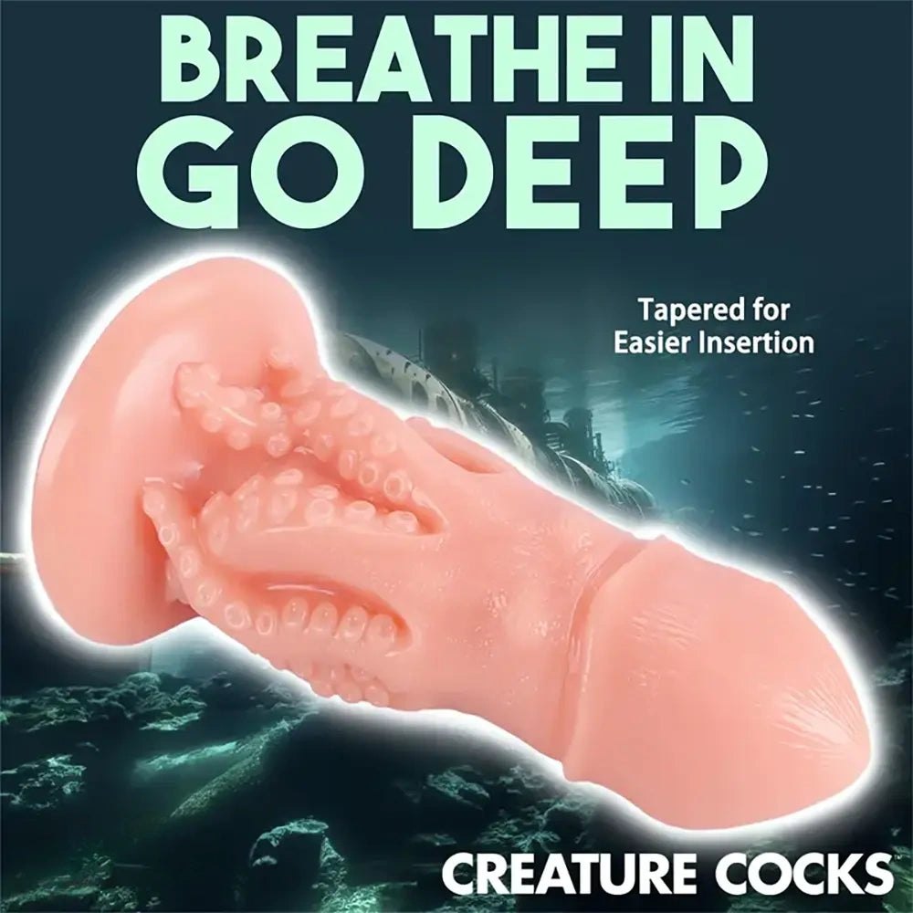 Octopus Tentacle Fantasy Dildo - PVC Monster Dildo