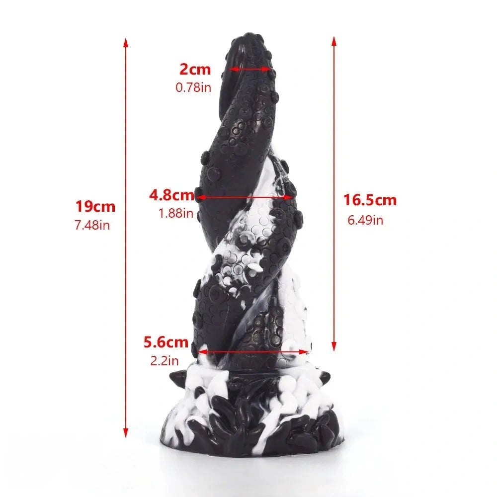Octopus Tentacle Fantasy Dildo - Suction Cup Monster Dildo