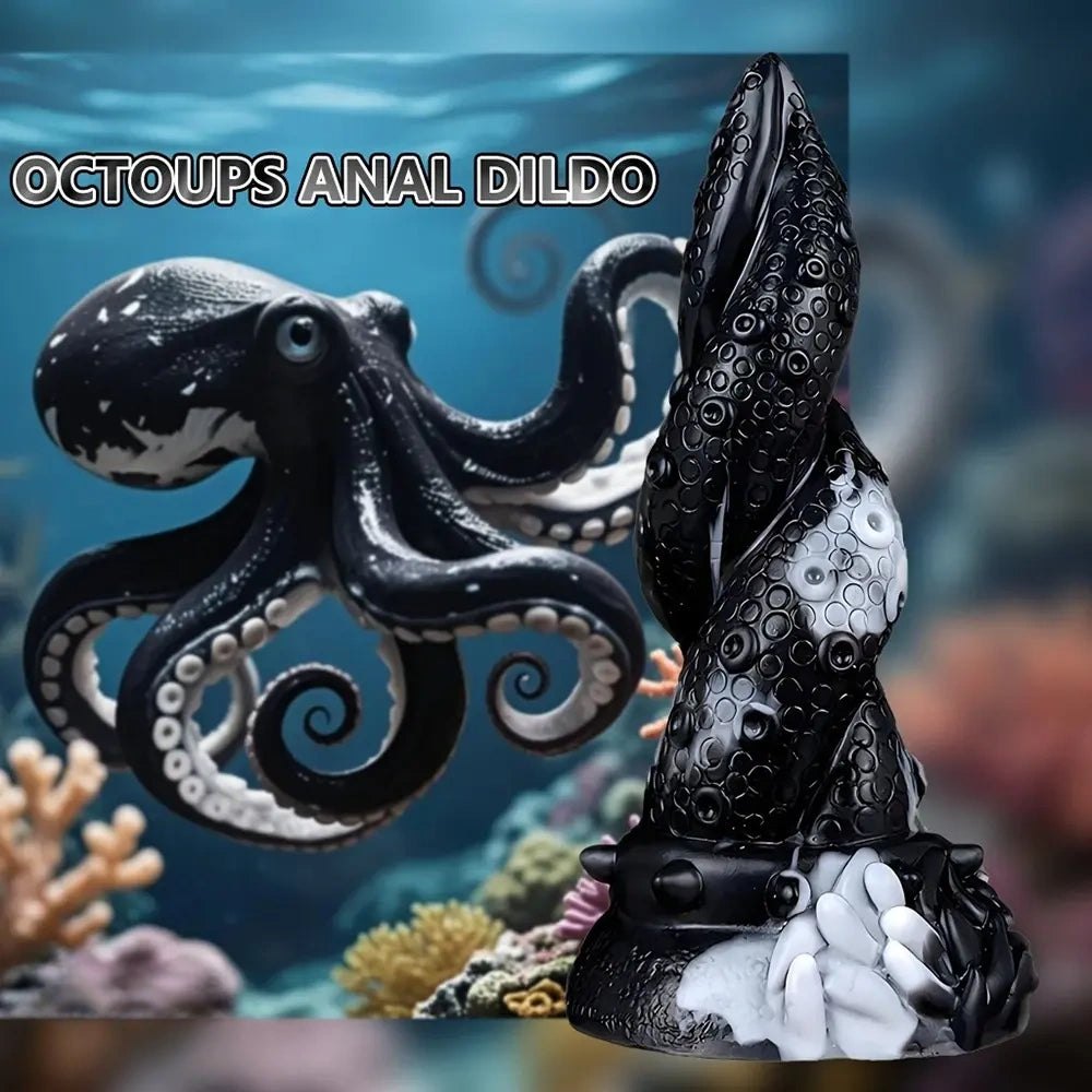 Octopus Tentacle Fantasy Dildo - Suction Cup Monster Dildo