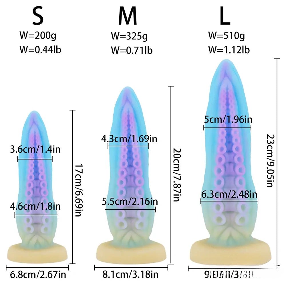 Octopus Tentacle Fantasy Dildo - Monster Tentacle Dildo