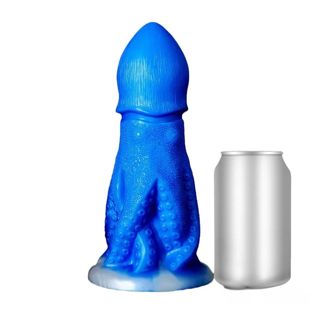 Octopus Tentacle Fantasy Dildo 8 In - Silicone Monster Dildo