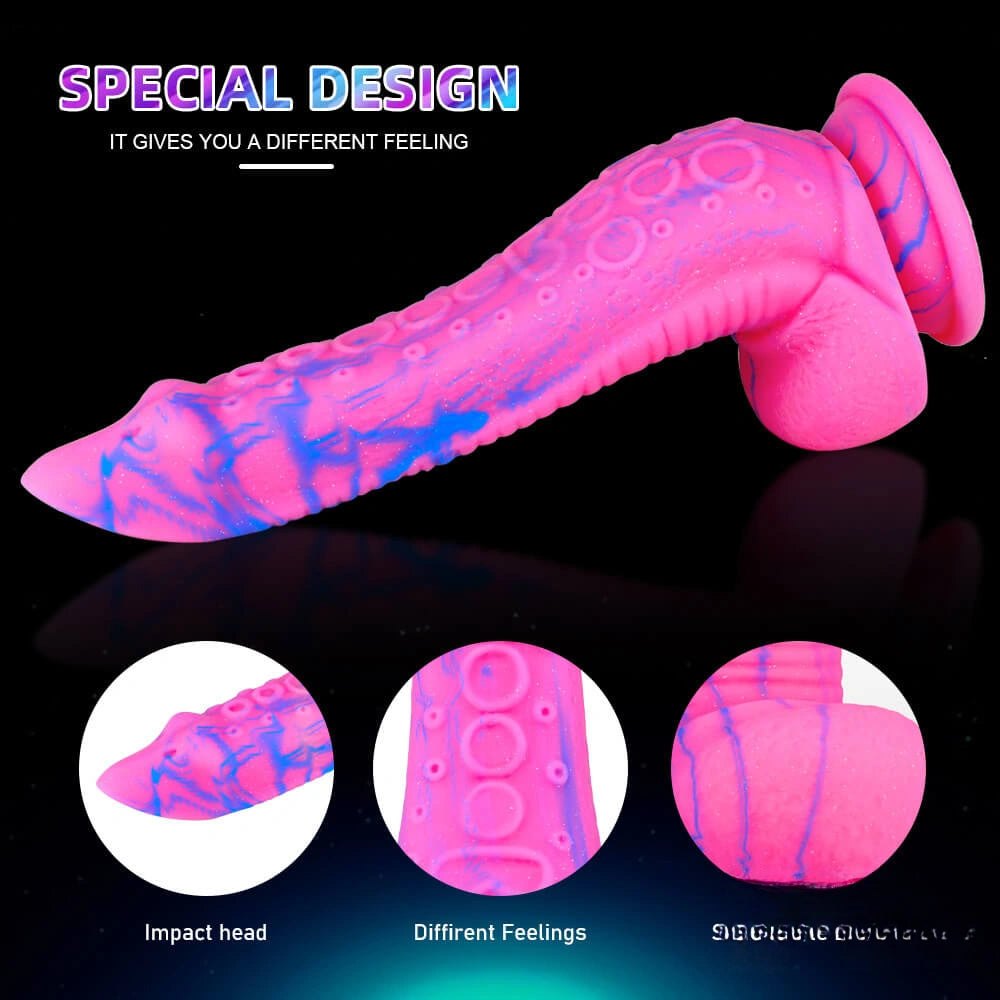 Octopus Tentacle Fantasy Dildo - Silicone Monster Dildo
