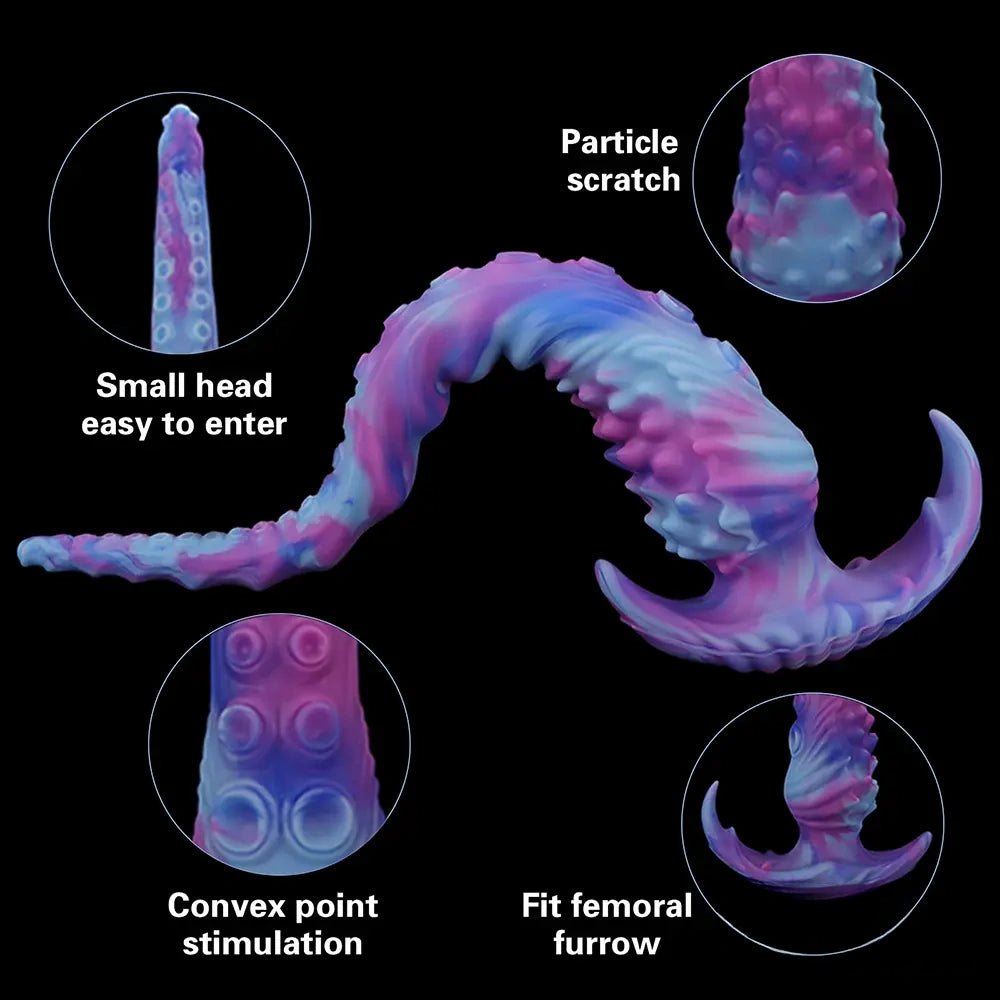 Octopus Tentacle Fantasy Dildo - Silicone Monster Dildo