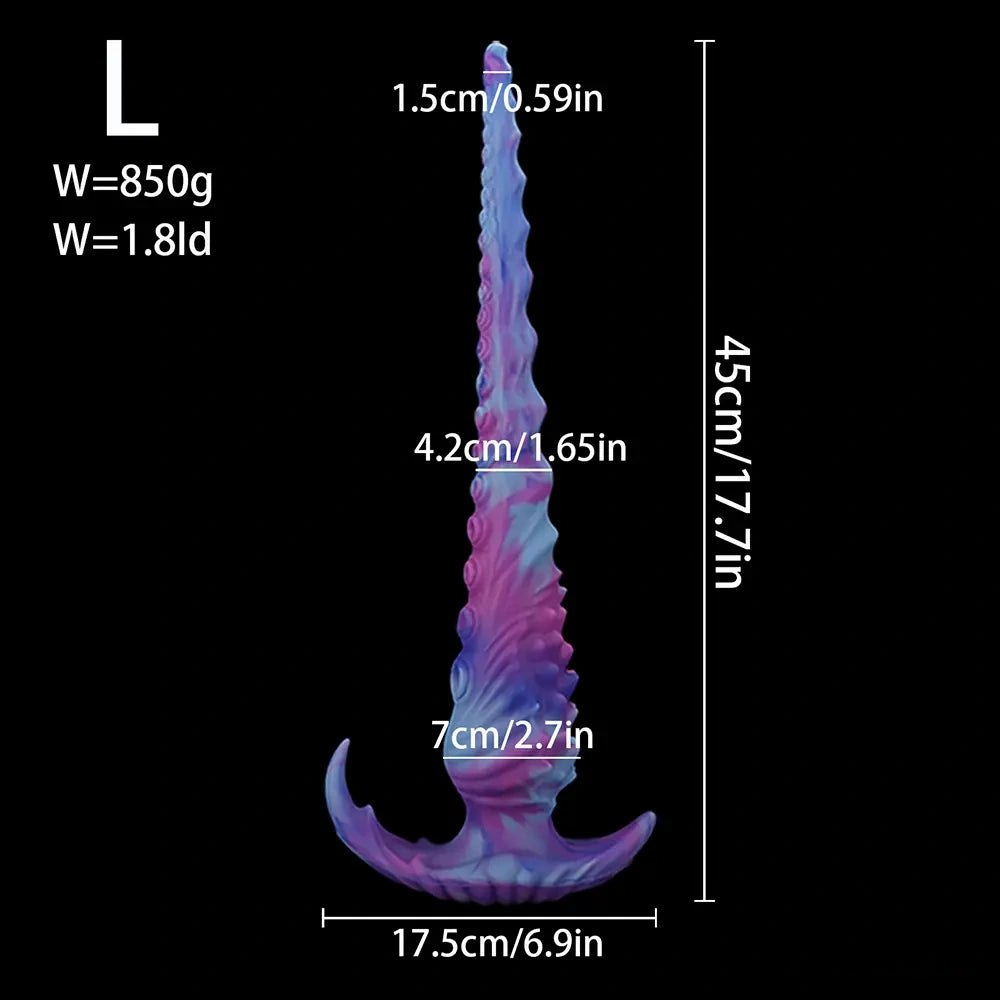 Octopus Tentacle Fantasy Dildo - Silicone Monster Dildo