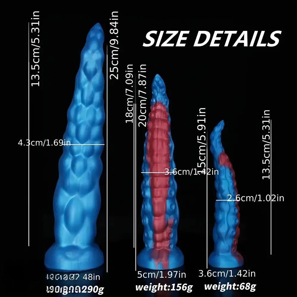 Octopus Tentacle Fantasy Dildo - Monster Silicone Dildo
