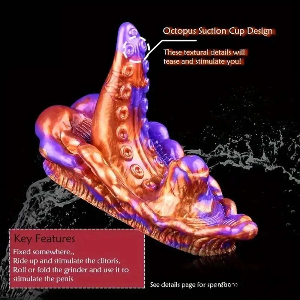 Octopus Tentacle Grinding Toy - Fantasy Grinding Pad