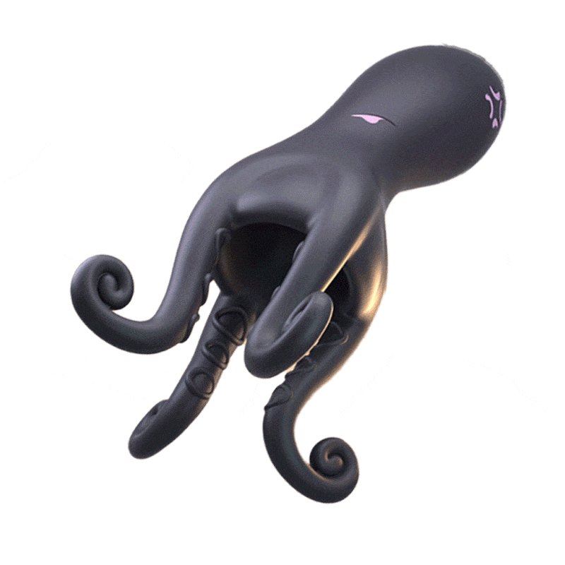 Octopus Tentacle Male Masturbator - Vibrating Stroker Toy