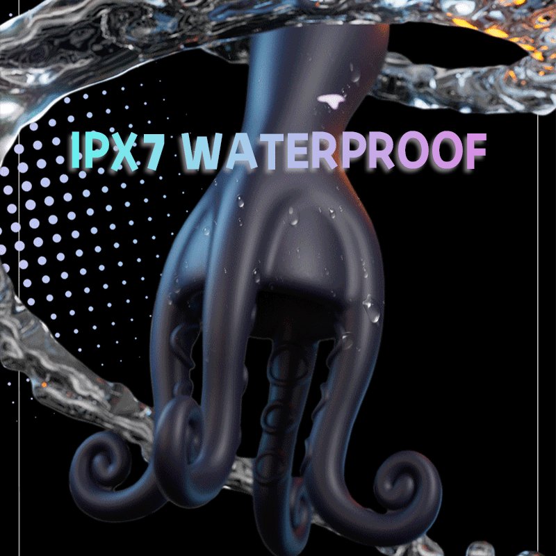 Octopus Tentacle Male Masturbator - Vibrating Stroker Toy