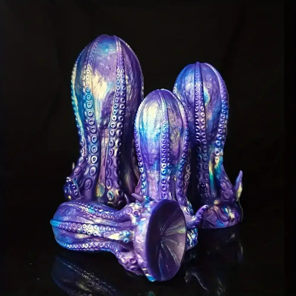 Octopus Tentacle Fantasy Dildo - Silicone Novelty Dildo