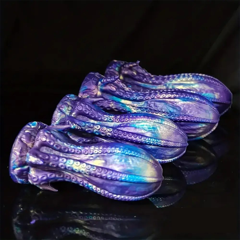 Octopus Tentacle Fantasy Dildo - Silicone Novelty Dildo