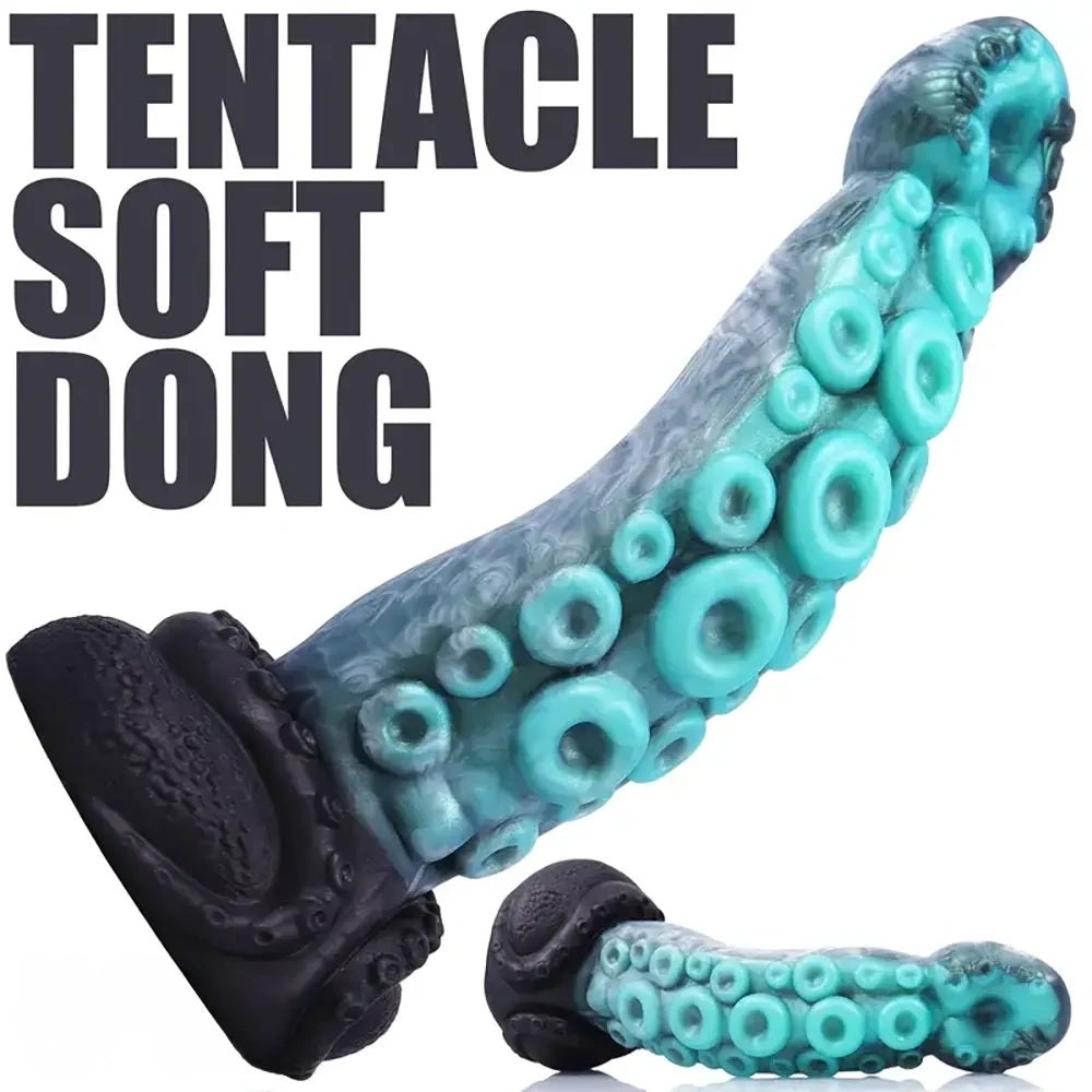 Octopus Tentacle Fantasy Dildo - Silicone Monster Dildo