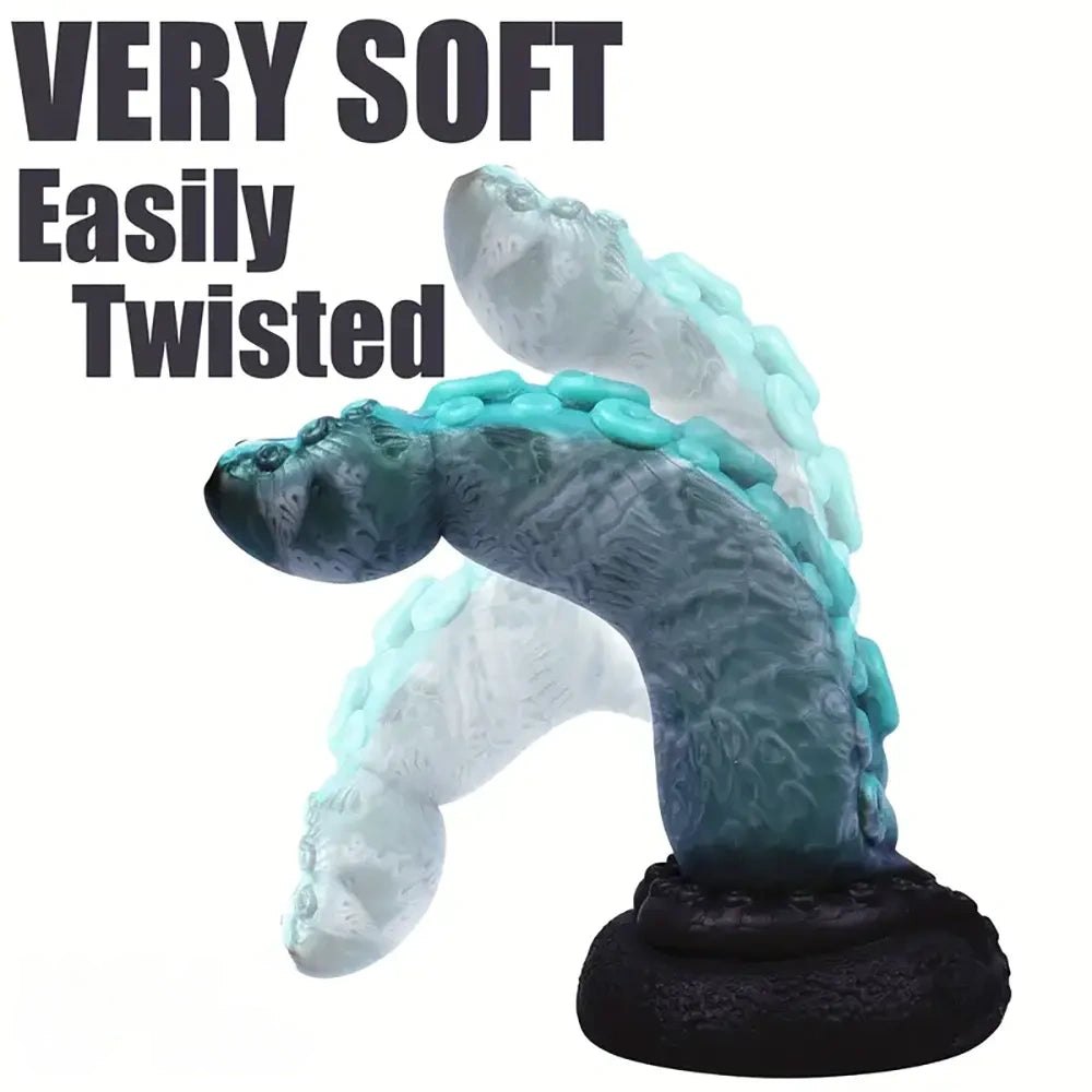 Octopus Tentacle Fantasy Dildo - Silicone Monster Dildo