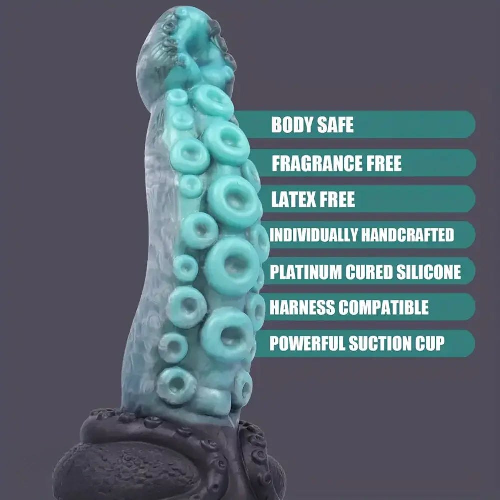 Octopus Tentacle Fantasy Dildo - Silicone Monster Dildo