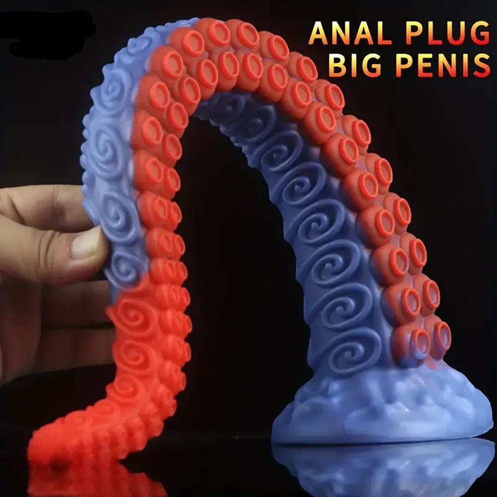 Octopus Tentacle Fantasy Dildo - Silicone Monster Dildo
