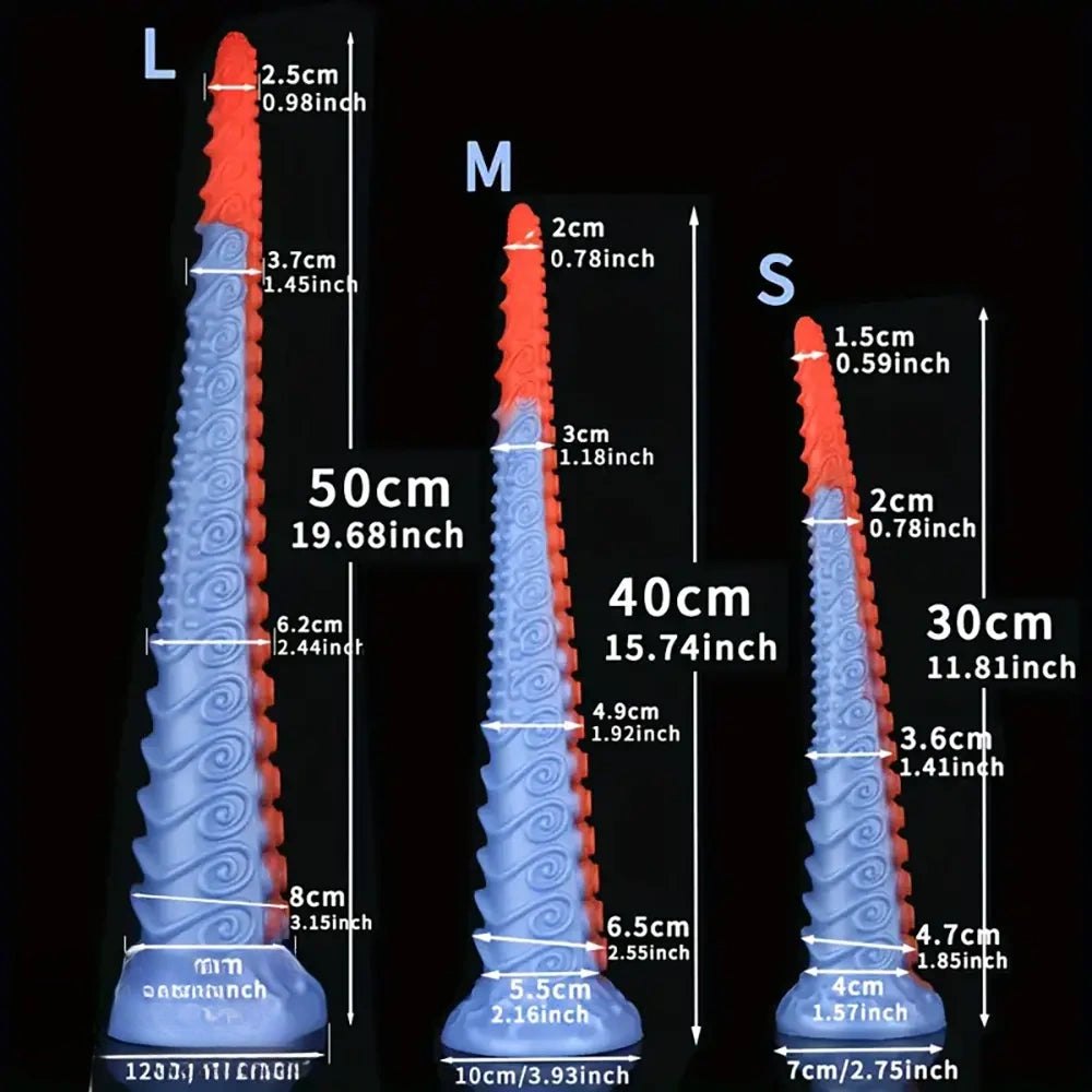 Octopus Tentacle Fantasy Dildo - Silicone Monster Dildo