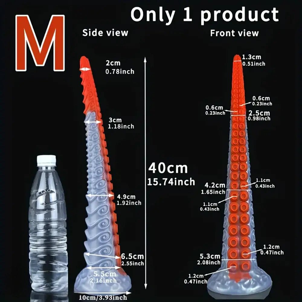 Octopus Tentacle Fantasy Dildo - Silicone Monster Dildo