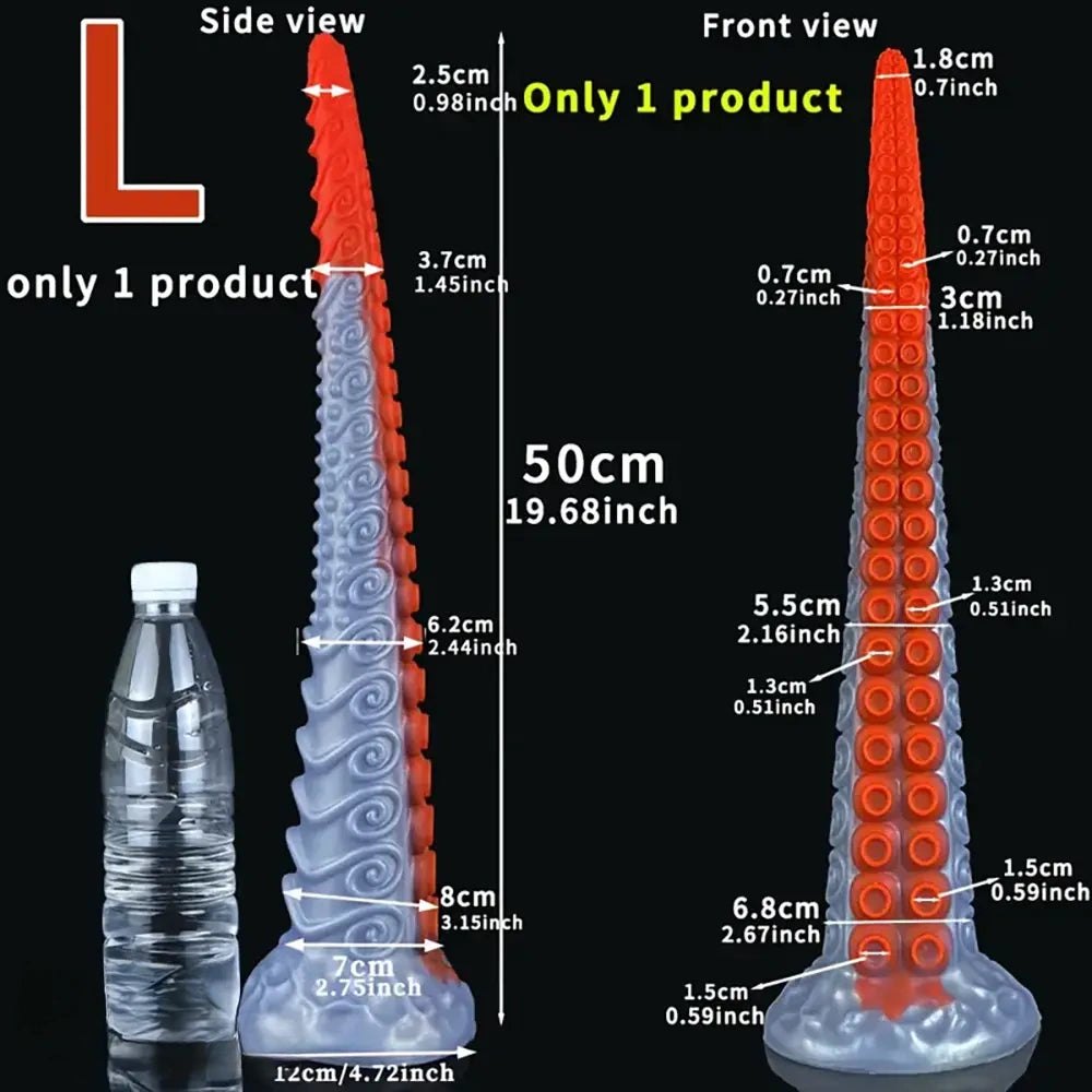 Octopus Tentacle Fantasy Dildo - Silicone Monster Dildo