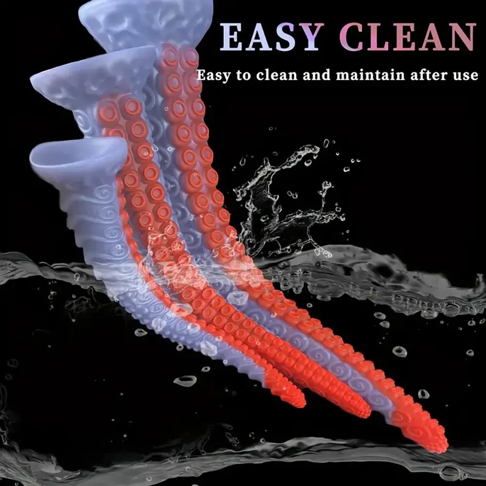 Octopus Tentacle Fantasy Dildo - Silicone Monster Dildo