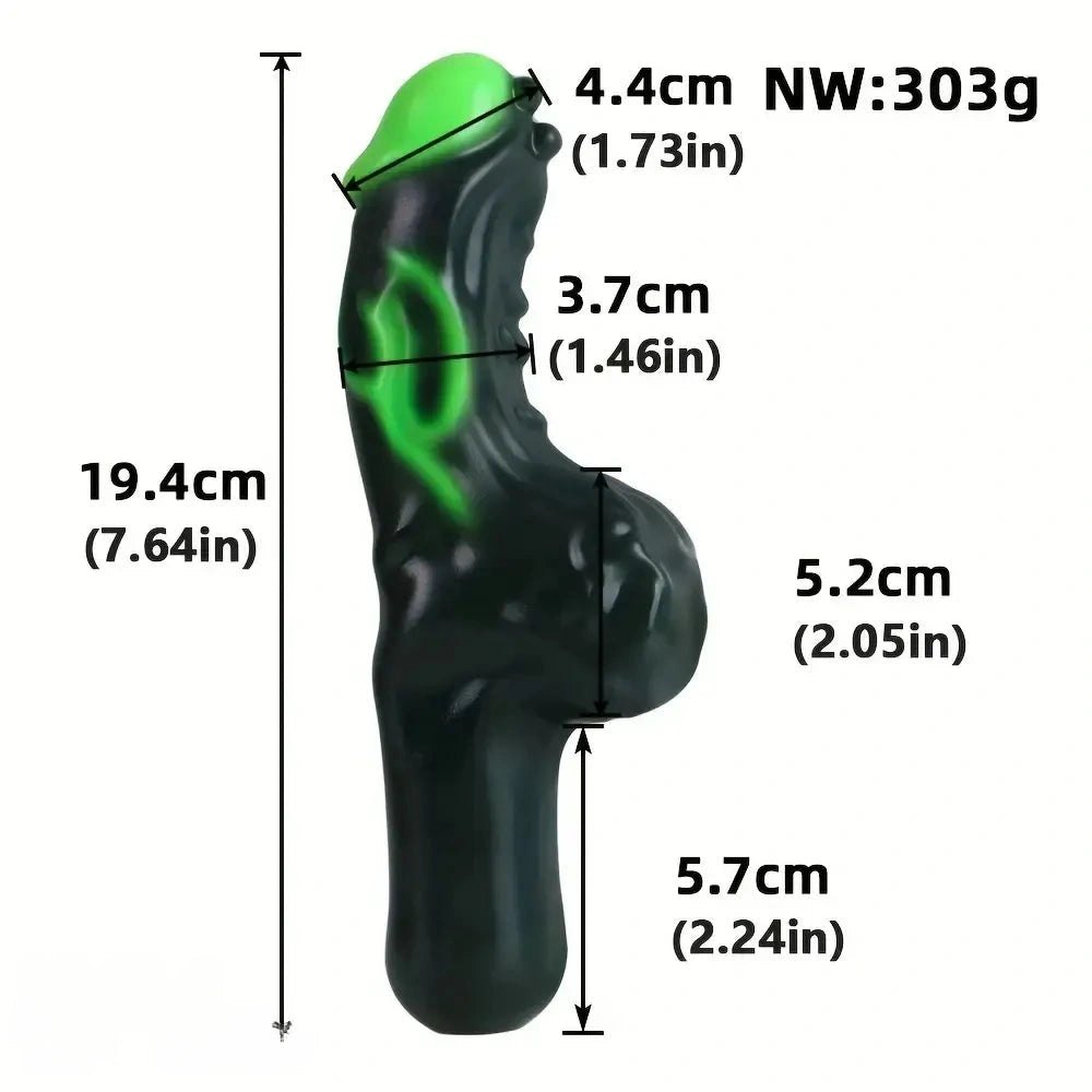Odd Bulge Fantasy Dildo - Silicone Monster Dildo