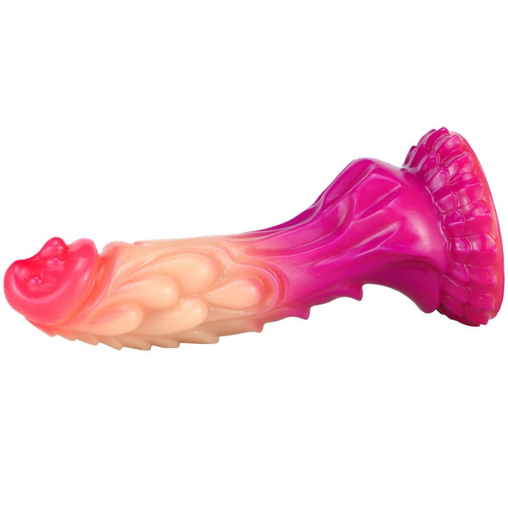 Ombre Dragon Fantasy Silicone Dildo - Silicone Monster Dildo