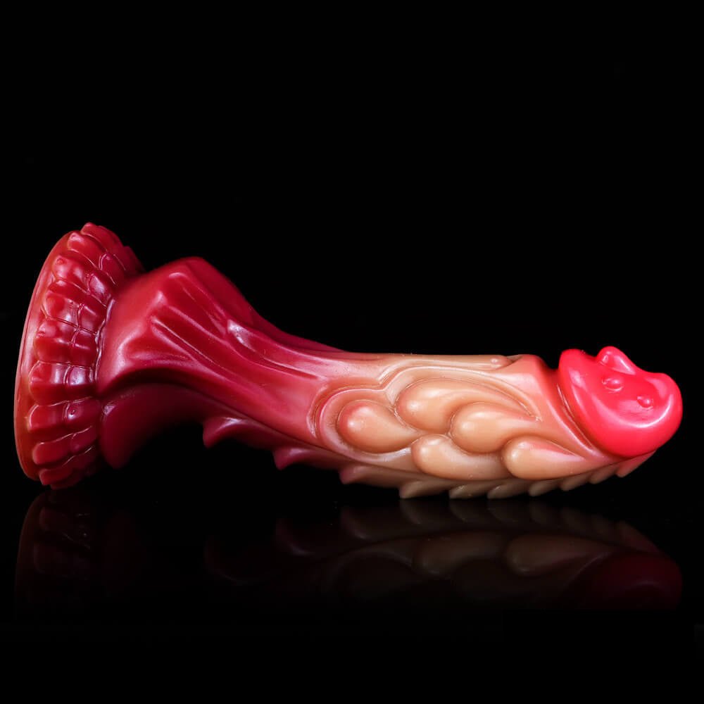 Ombre Dragon Fantasy Silicone Dildo - Silicone Monster Dildo