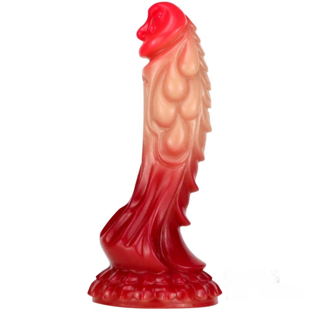 Ombre Dragon Fantasy Silicone Dildo - Silicone Monster Dildo