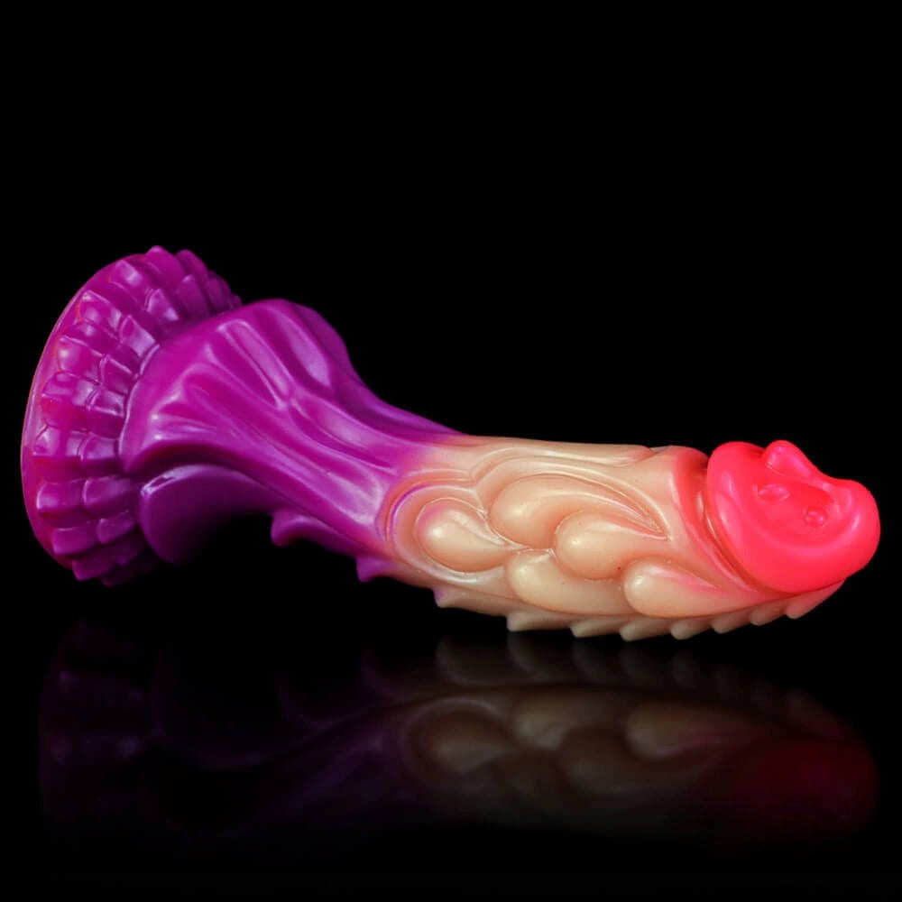 Ombre Dragon Fantasy Silicone Dildo - Silicone Monster Dildo