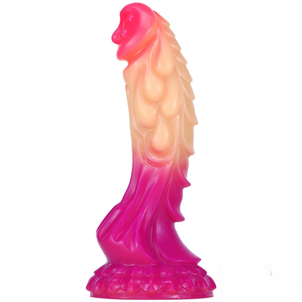 Ombre Dragon Fantasy Silicone Dildo - Silicone Monster Dildo