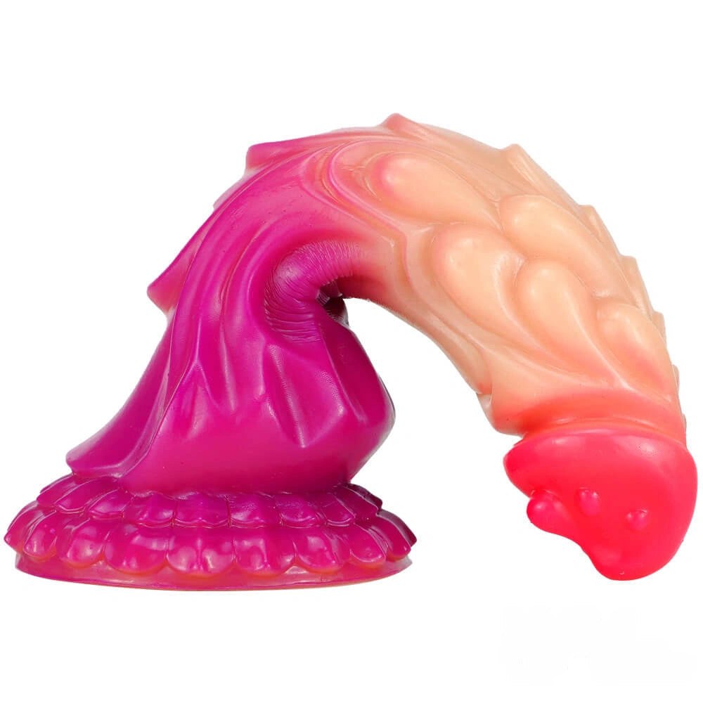 Ombre Dragon Fantasy Silicone Dildo - Silicone Monster Dildo