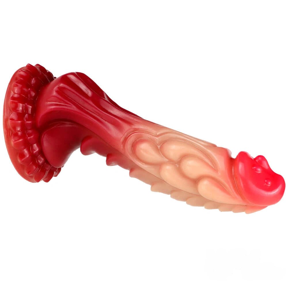 Ombre Dragon Fantasy Silicone Dildo - Silicone Monster Dildo