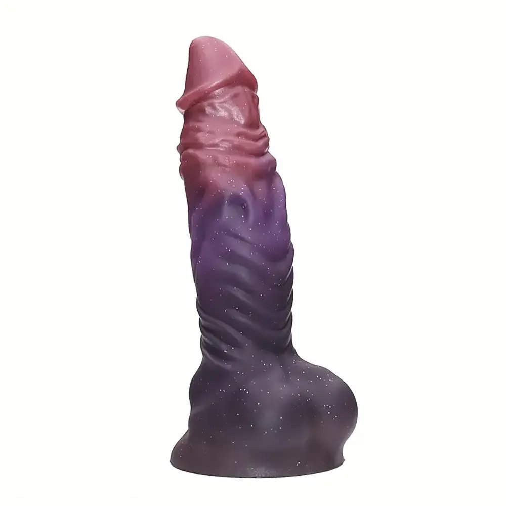Ombre Fantasy Monster Dildo 8 in - Fantasy Monster Dildo