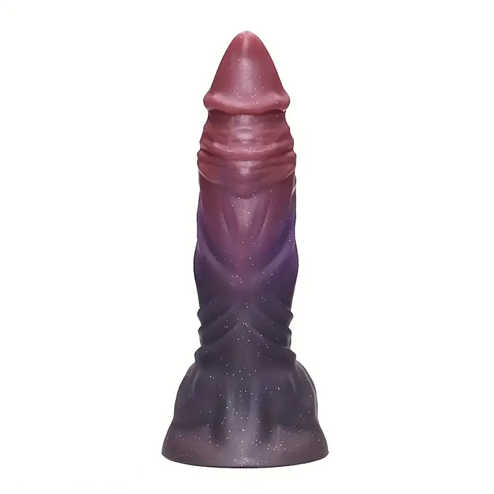 Ombre Fantasy Monster Dildo 8 in - Fantasy Monster Dildo