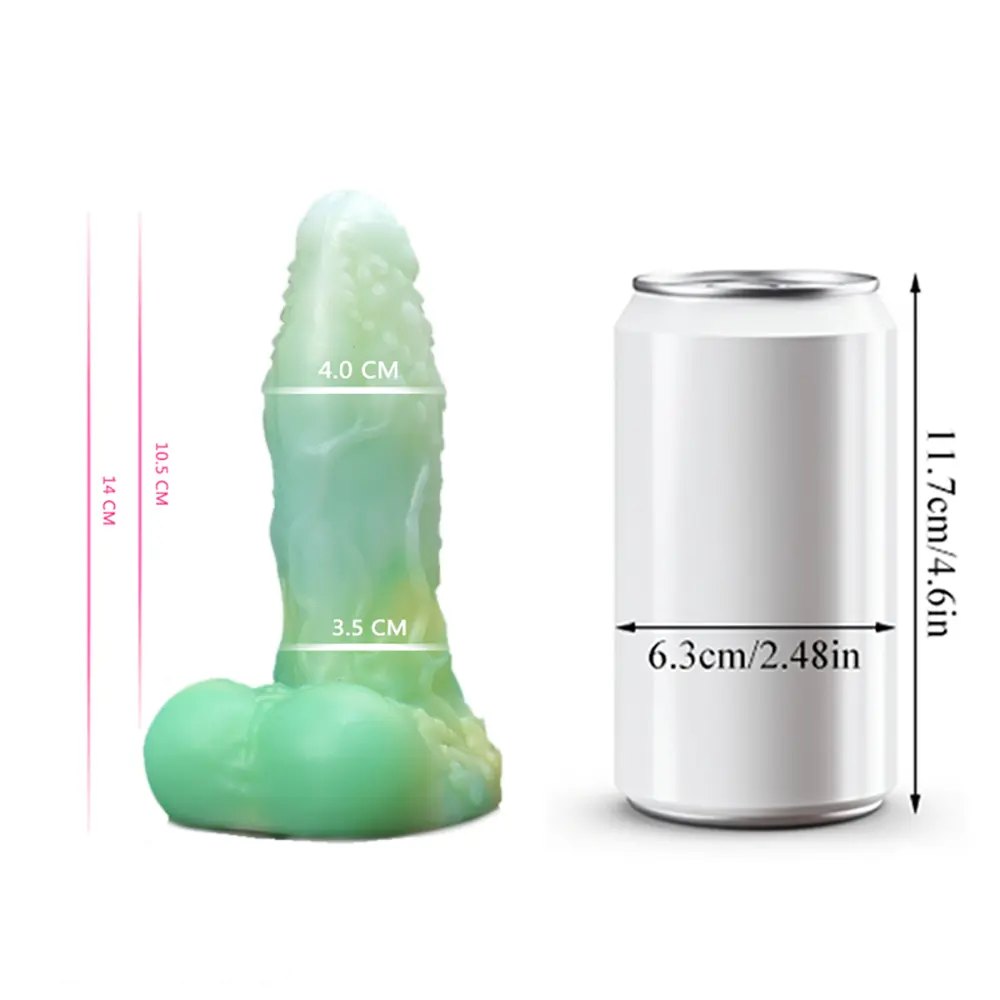 Ombre Fantasy Monster Dildo - Dragon Style Fantasy Dildo