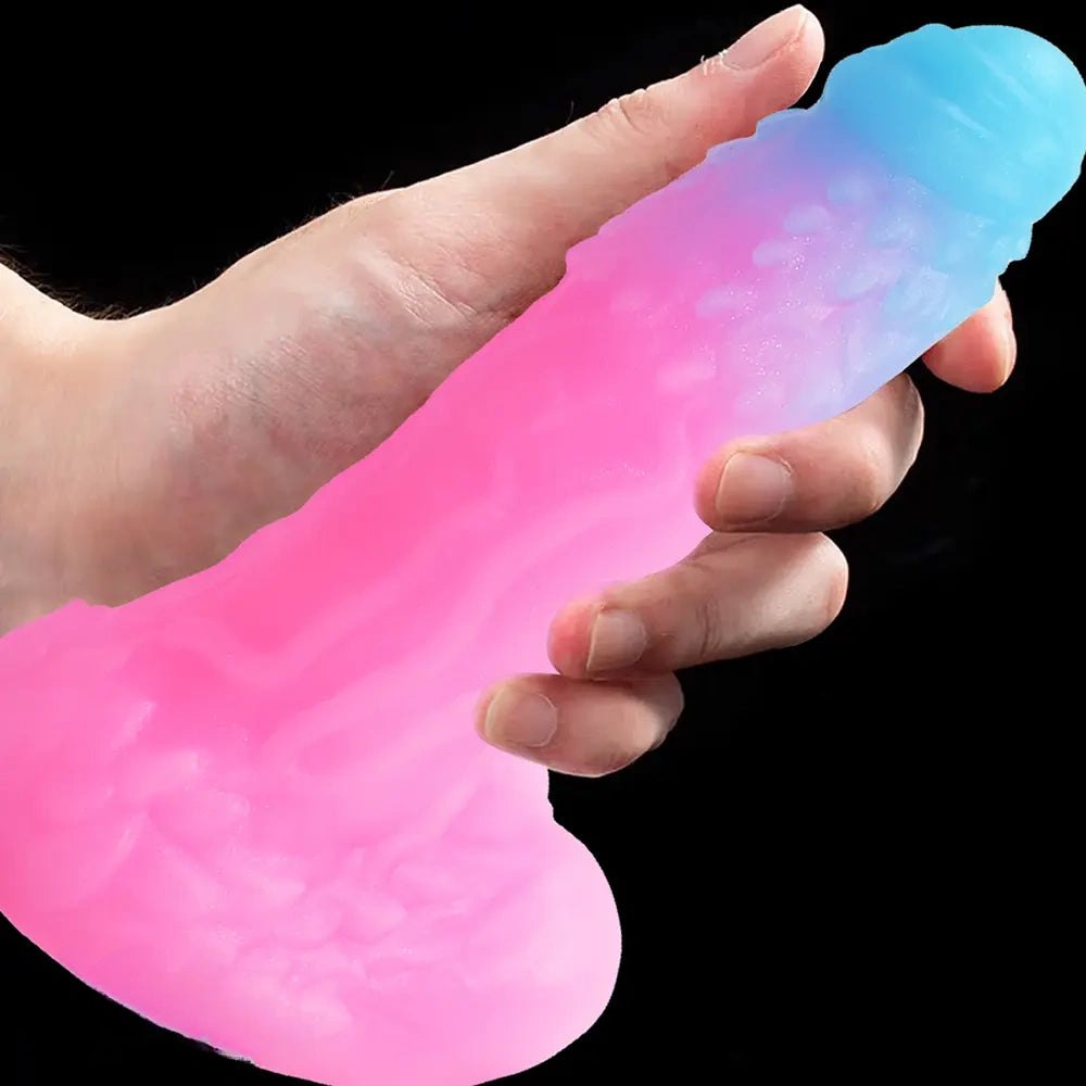 Ombre Fantasy Monster Dildo - Dragon Style Fantasy Dildo