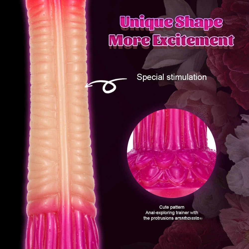 9.84in Ombre Horse-Style Dildo - Animal Dildo