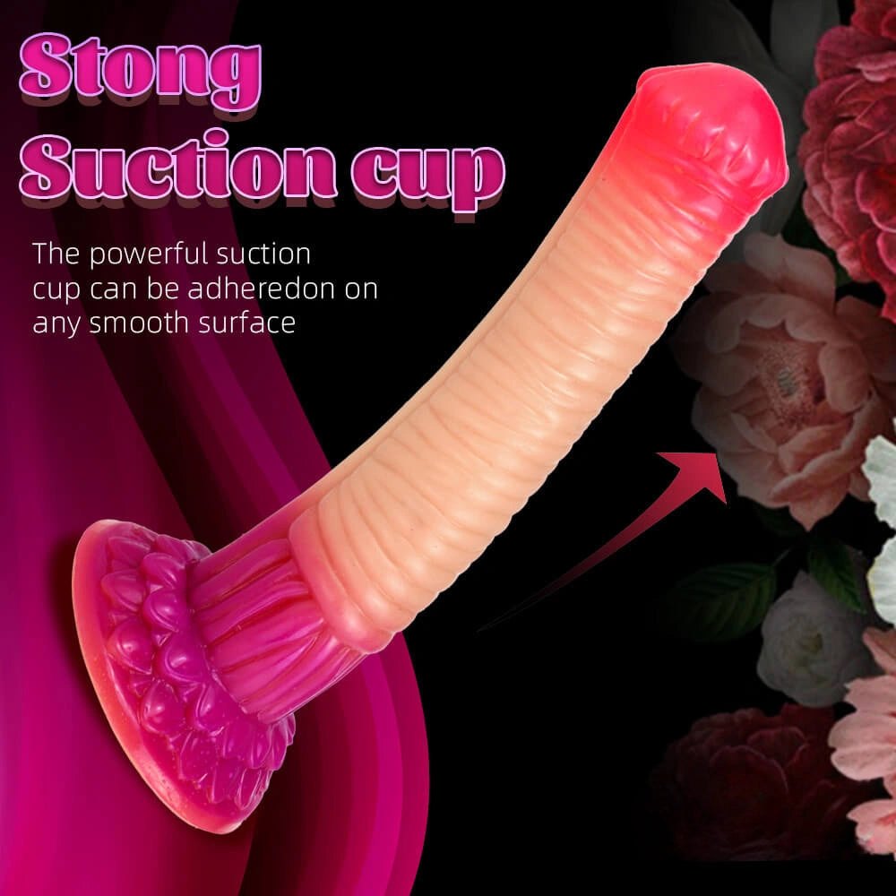 9.84in Ombre Horse-Style Dildo - Animal Dildo