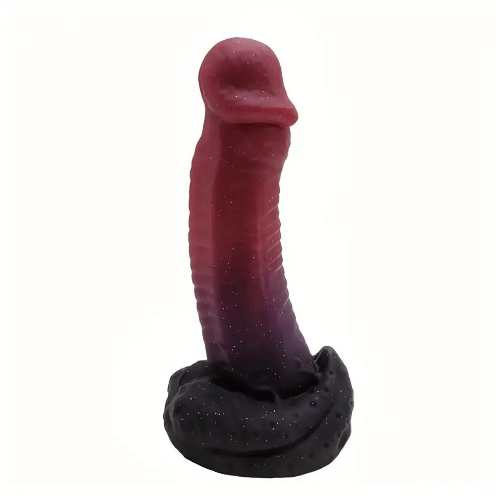 Ombre Monster Fantasy Dildo - Silicone Dragon Dildo 8.7in