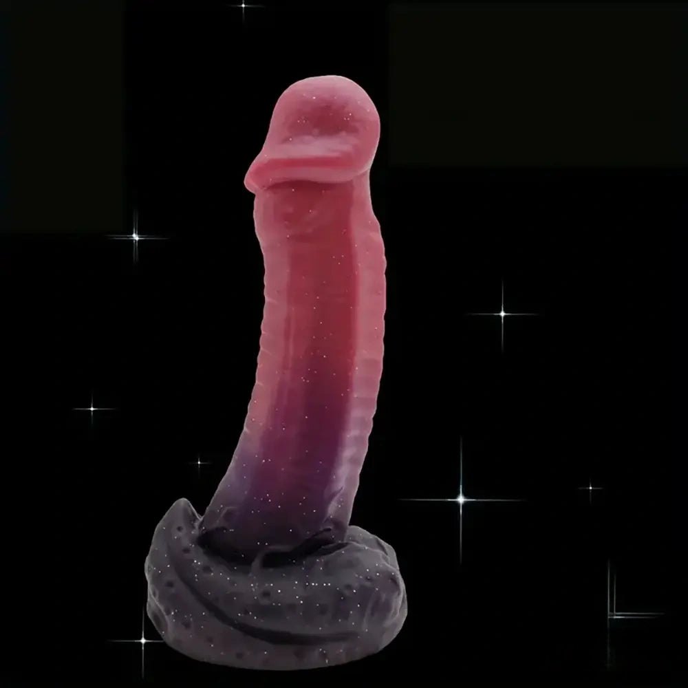Ombre Monster Fantasy Dildo - Silicone Dragon Dildo 8.7in